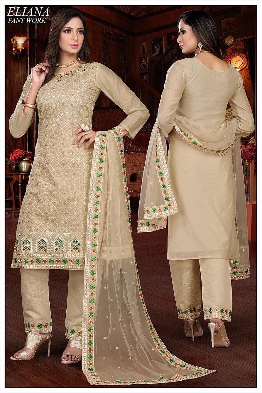 neck top dupatta