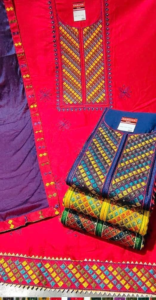 Neck top dupatta