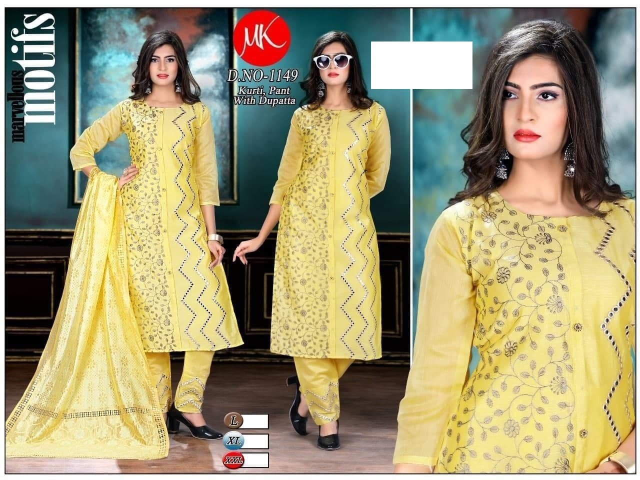 Fancy Kurti & Plazo