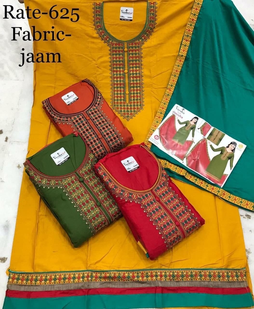 Neck top dupatta