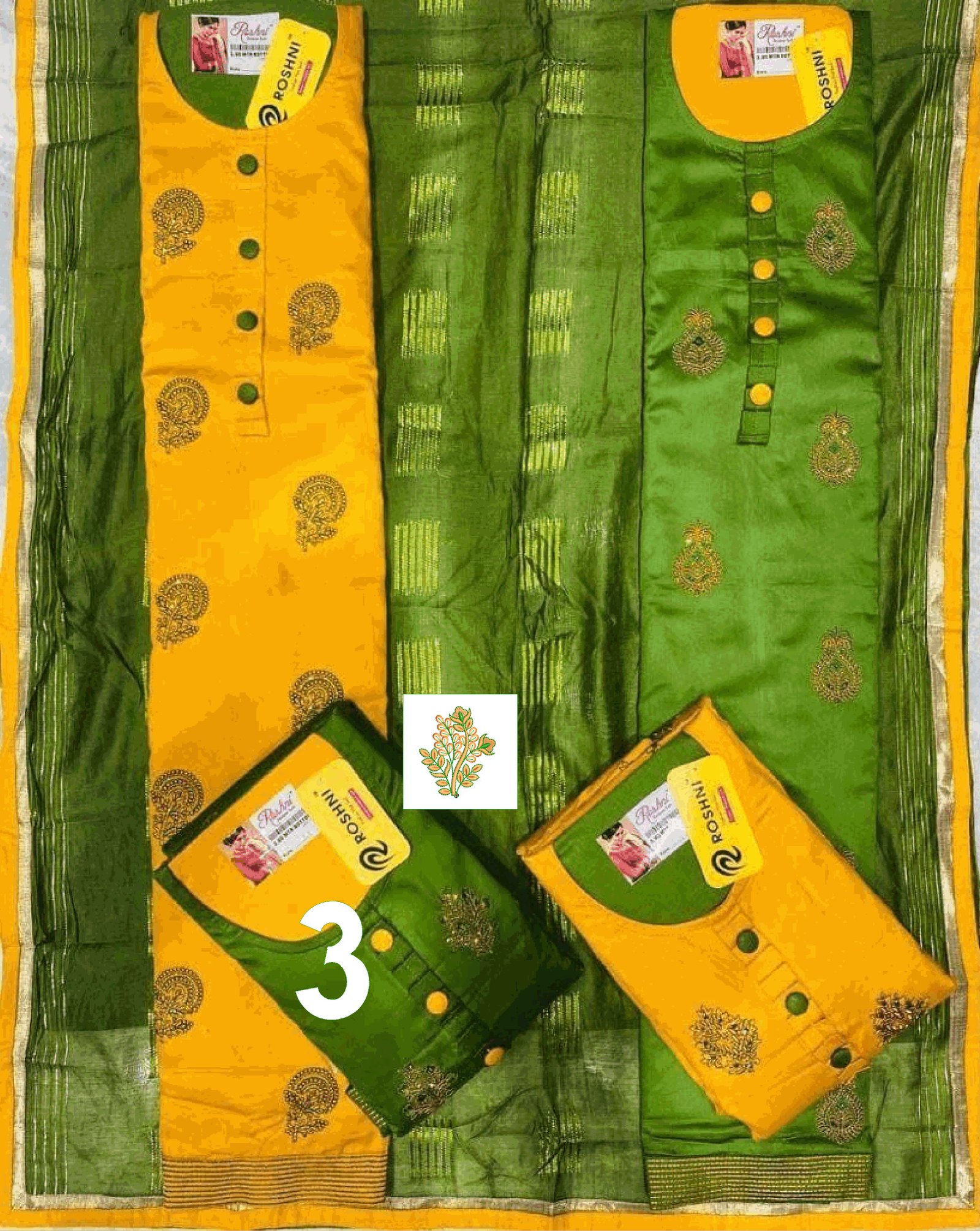Neck top dupatta