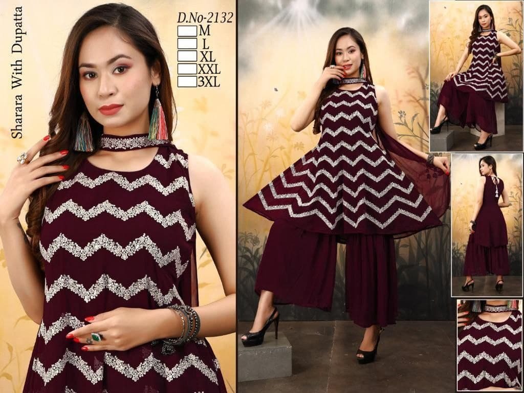 SEQUINCE KURTI