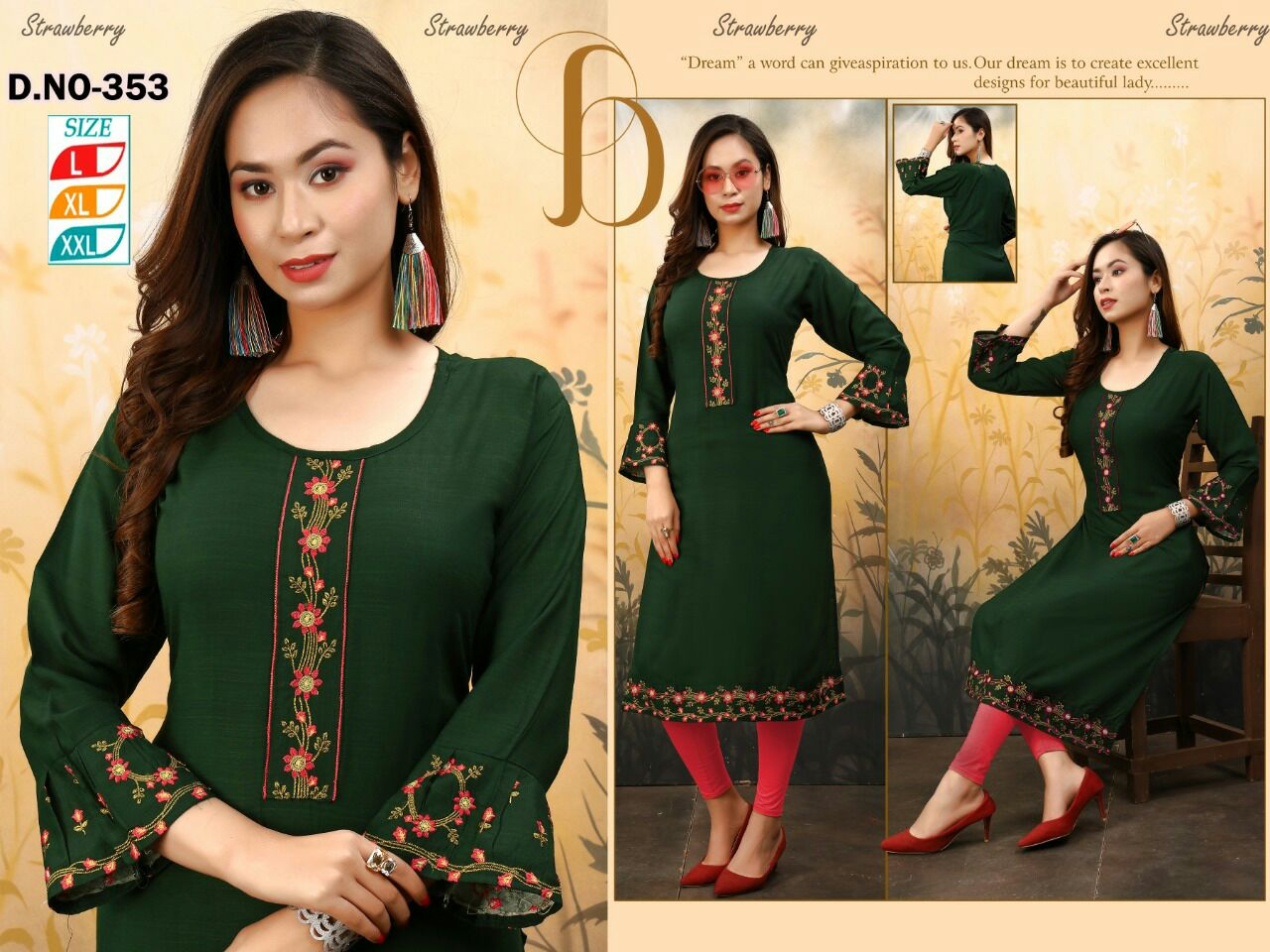 fancy kurti