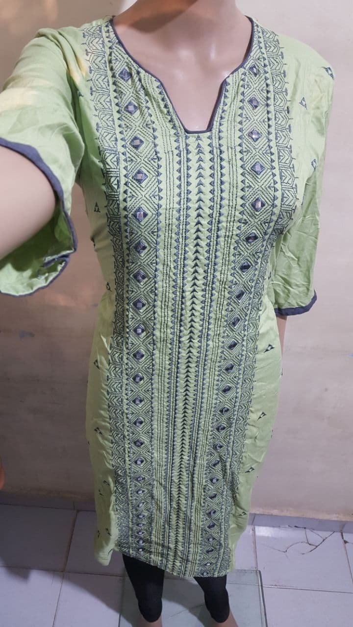 fancy kurti panel
