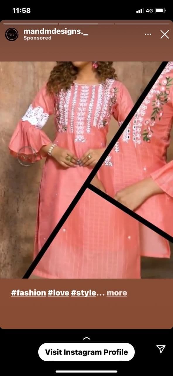 fancy kurti