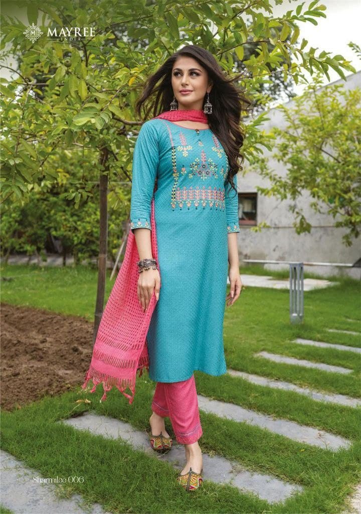 fancy  kurti neck