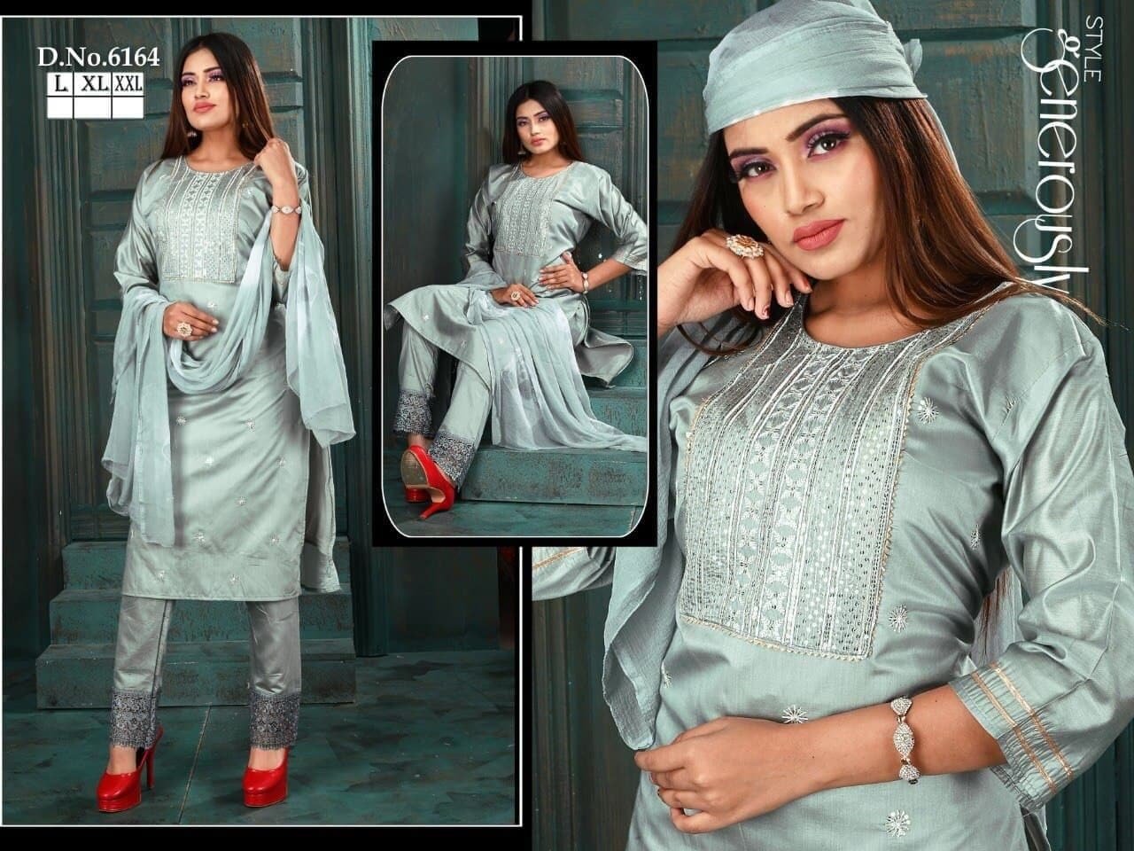 fancy  kurti neck