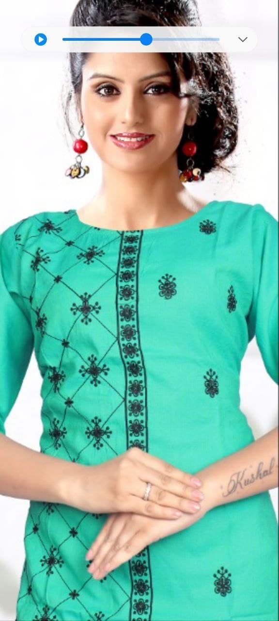 fancy  kurti panel