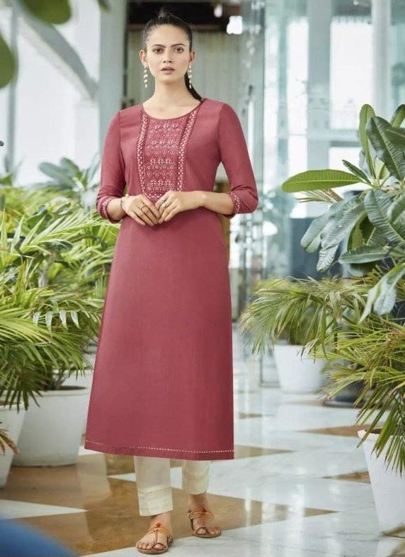 fancy  kurti neck