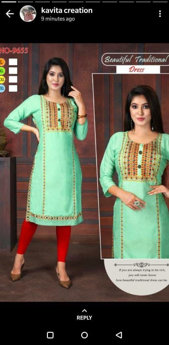 fancy  kurti neck
