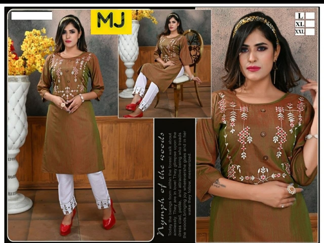 fancy kurti & plazo