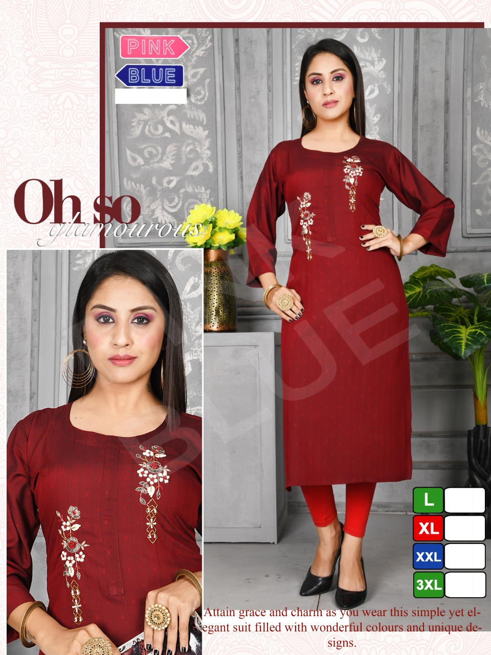 fancy kurti