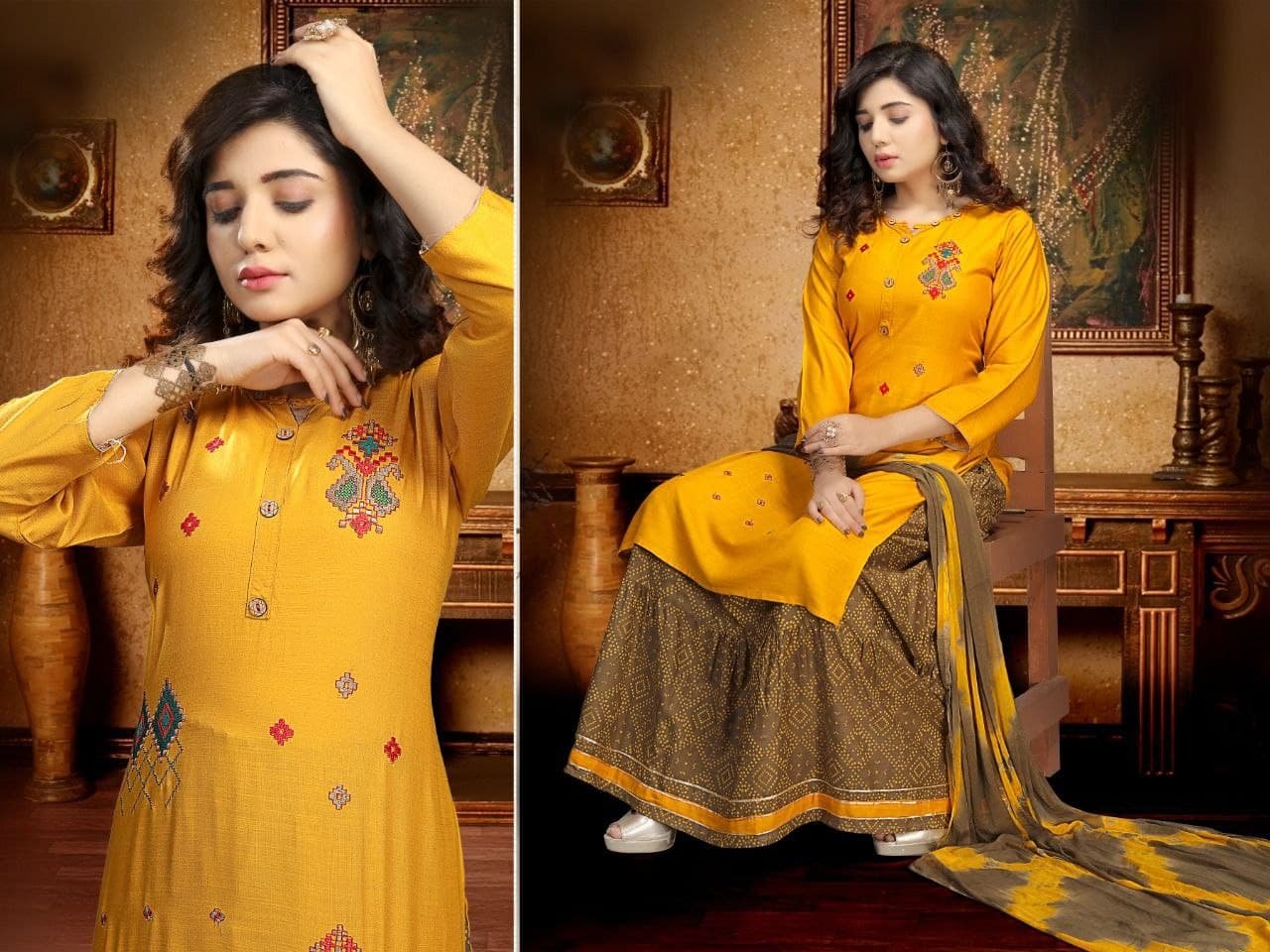 fancy kurti