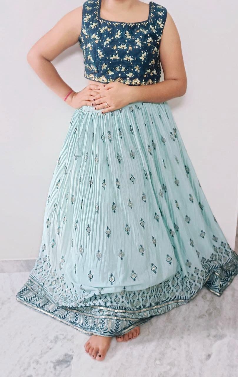 Sequince Ghaghara choli