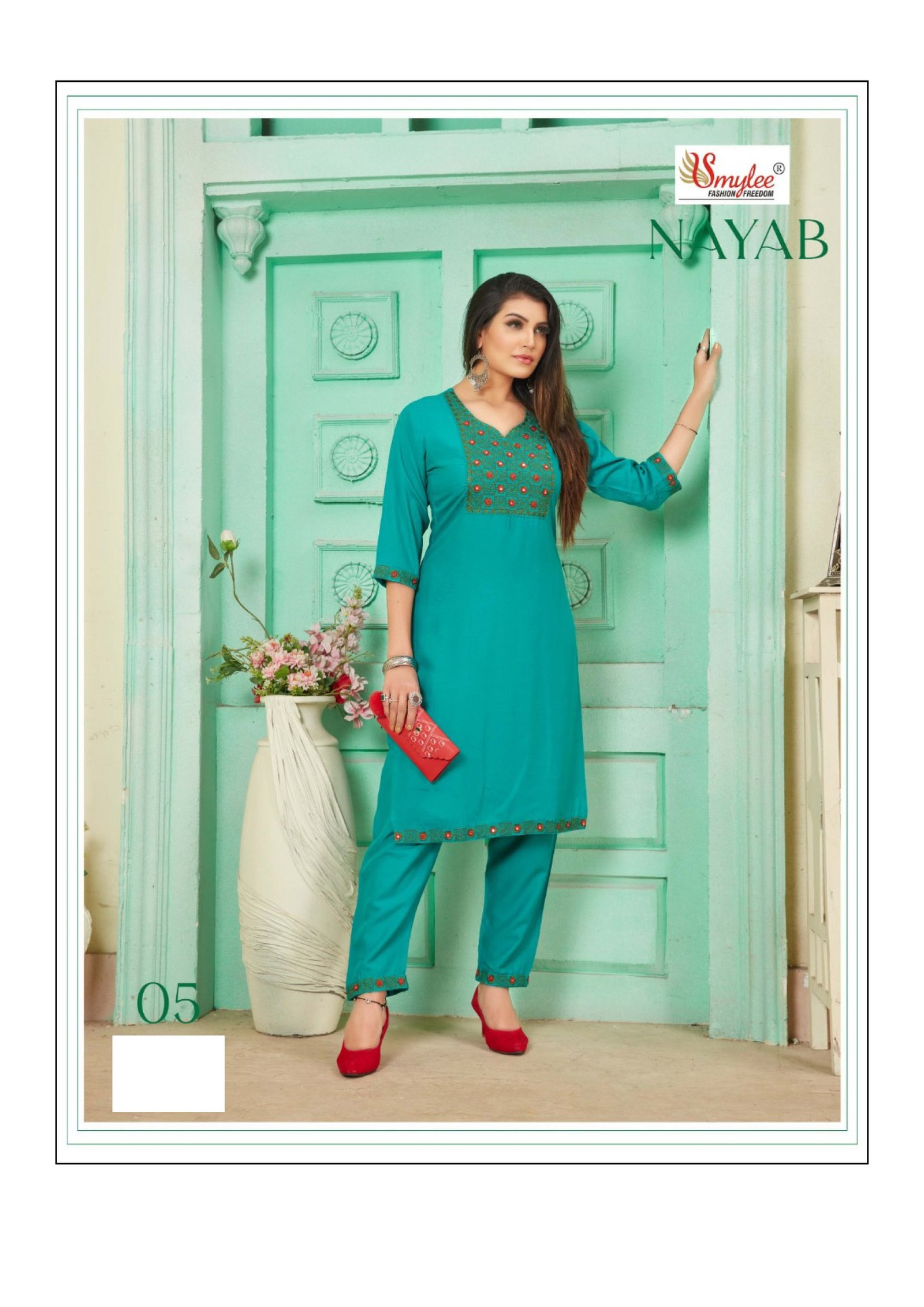 fancy kurti & plazo pent