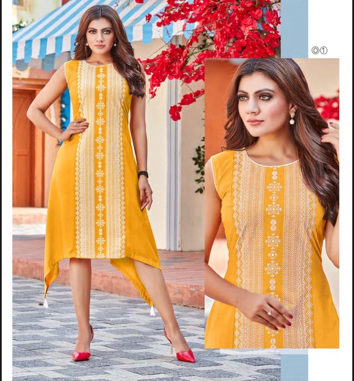 fancy kurti