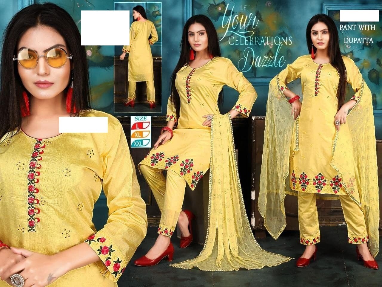 Fancy Kurti & Plazo