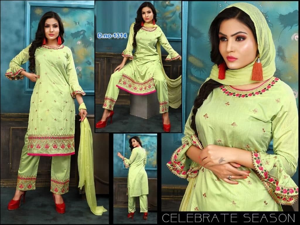 fancy kurti & plazo pent
