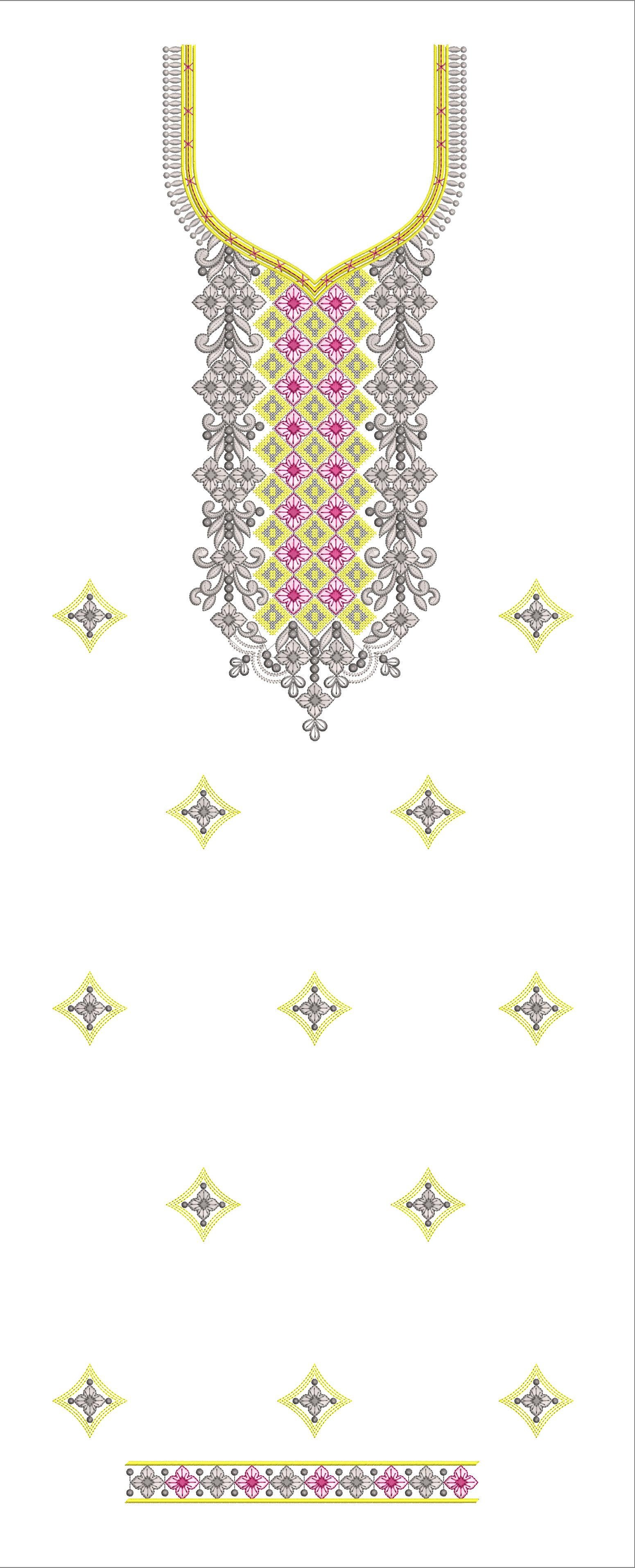 fancy neck top