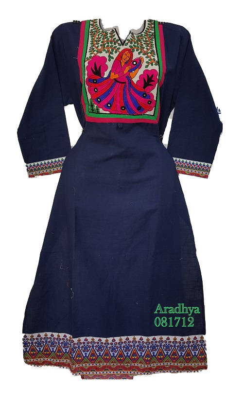 fancy kurti neck