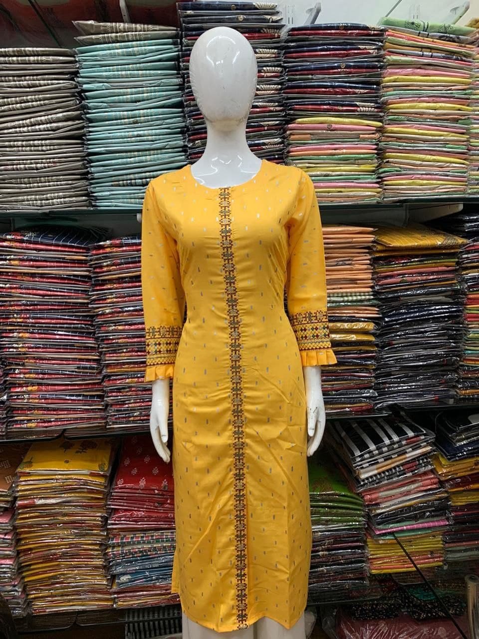 Cross Stitch kurti