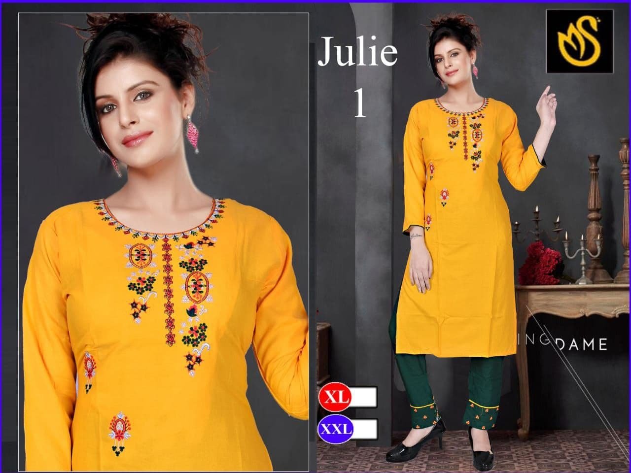 Fancy Kurti & Plazo