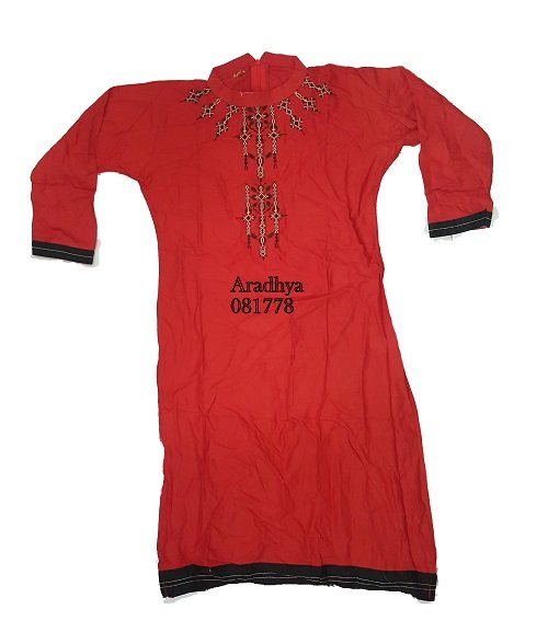 fancy kurti neck