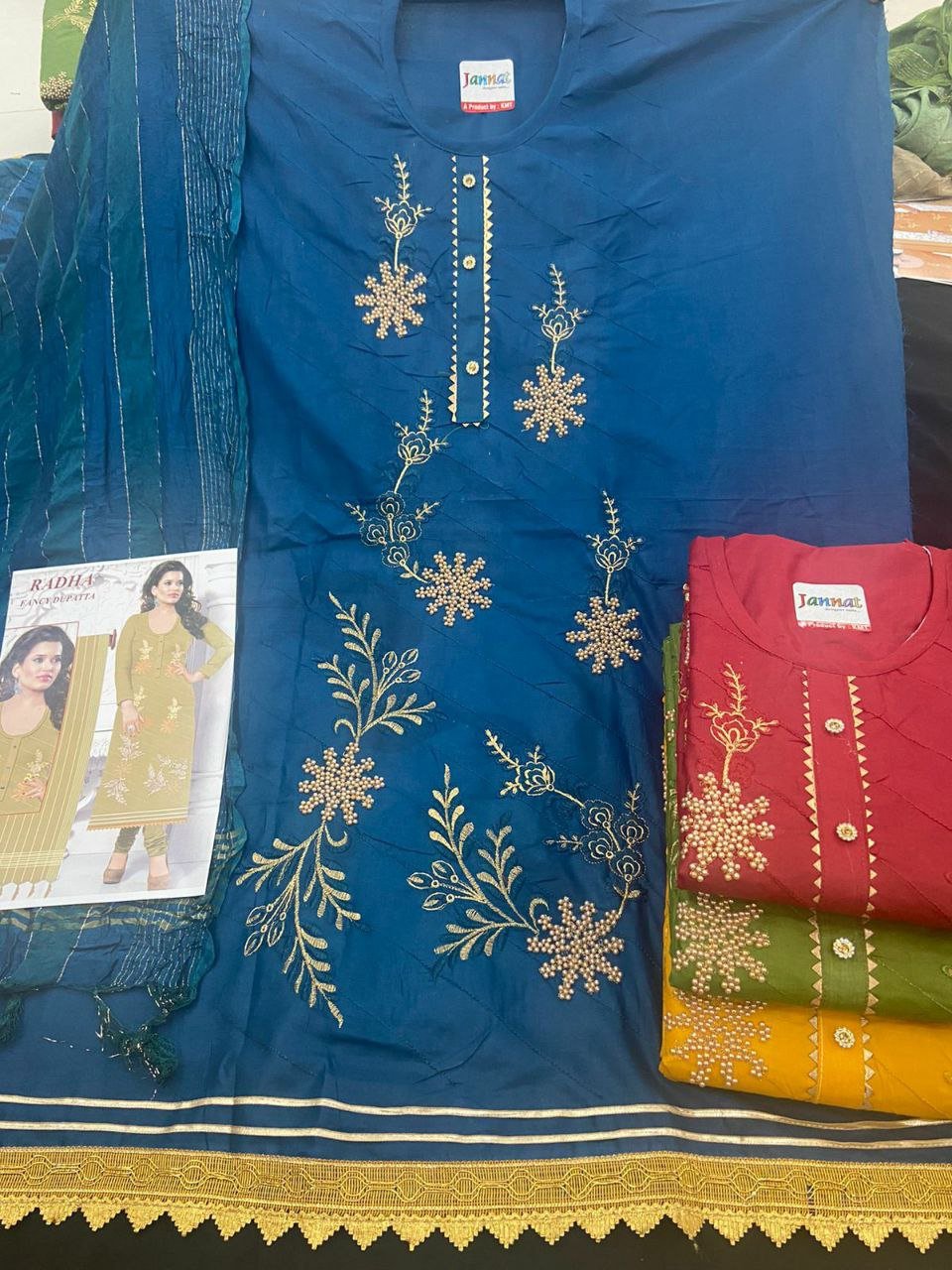 Neck Top Duppata