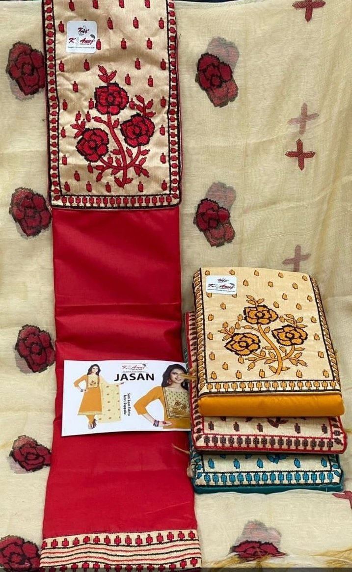 Cross Stitch  kurti