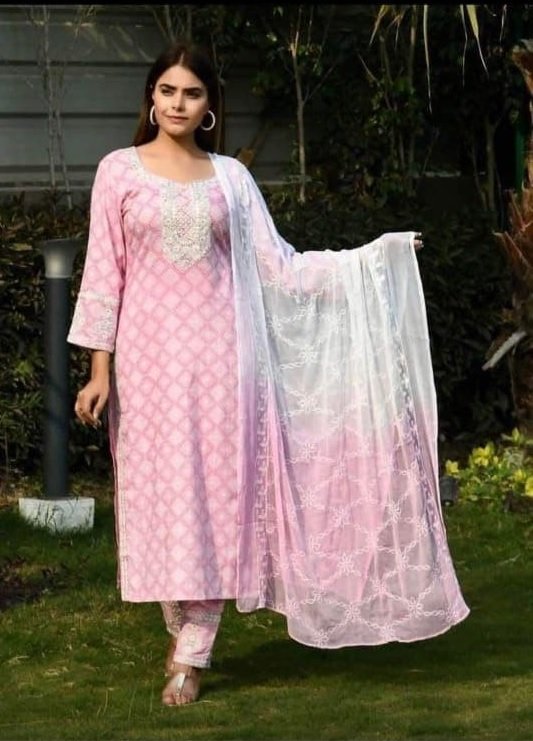 Fancy Kurti & Plazo