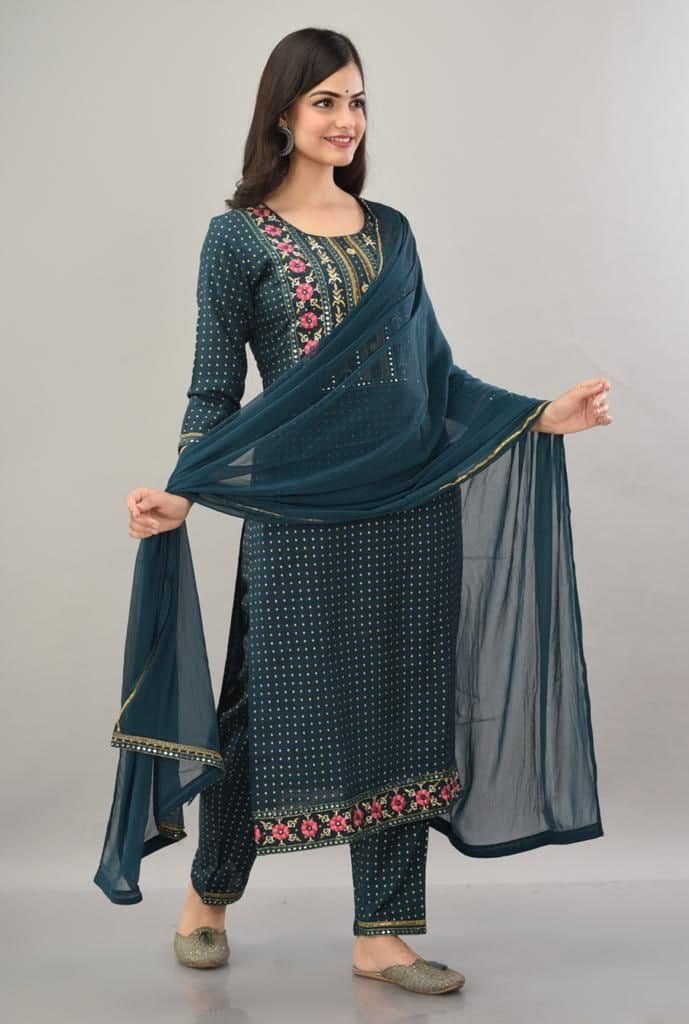 Fancy Kurti & Plazo
