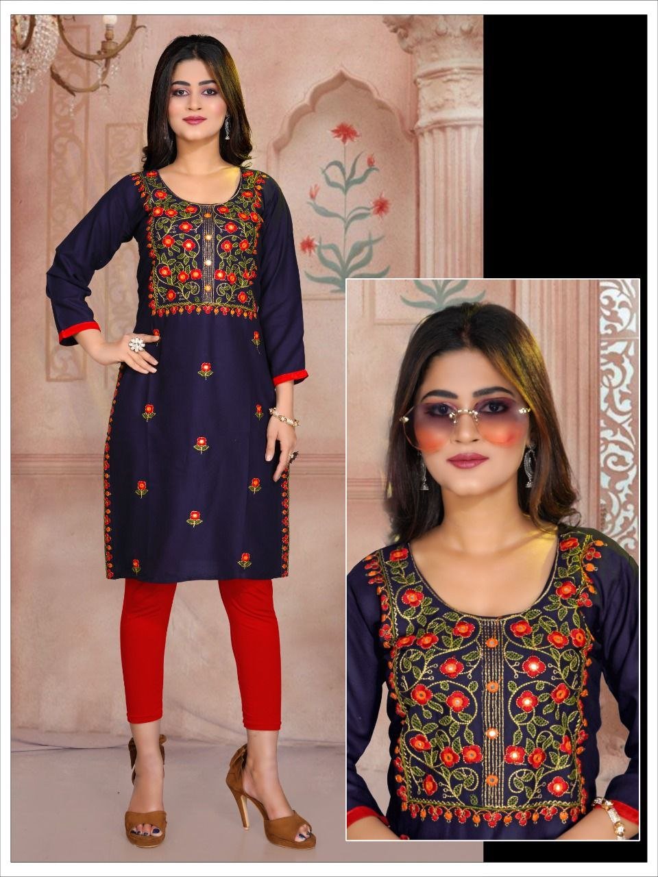 Fancy Kurti & Plazo