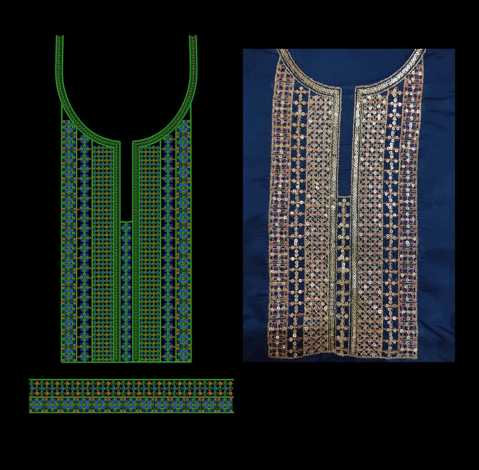Sequince kurti