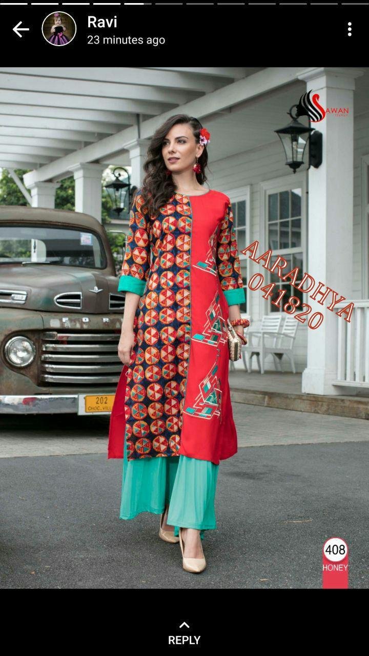 fancy kurti