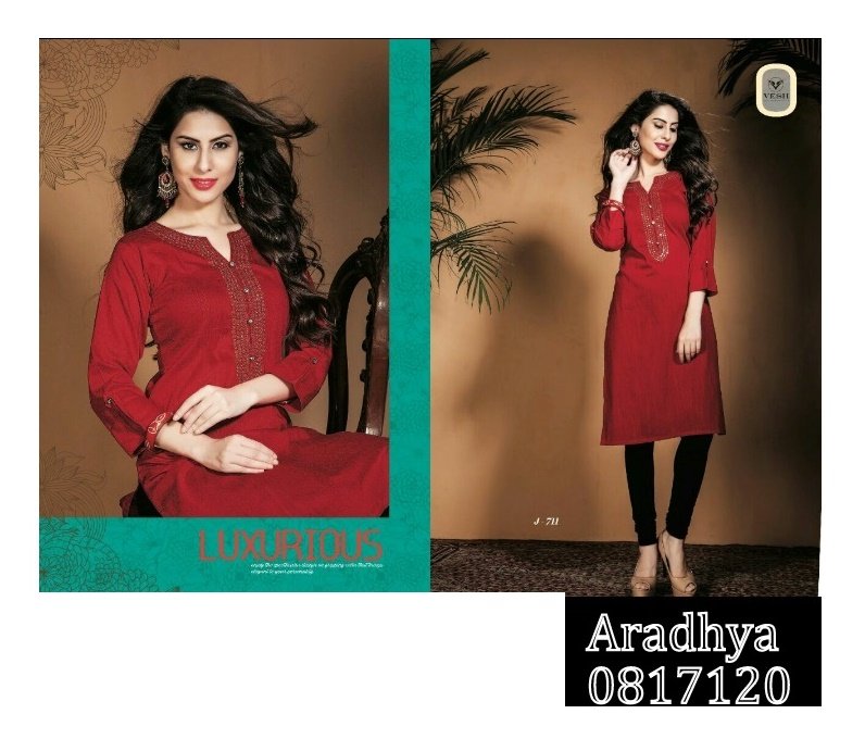 fancy kurti neck