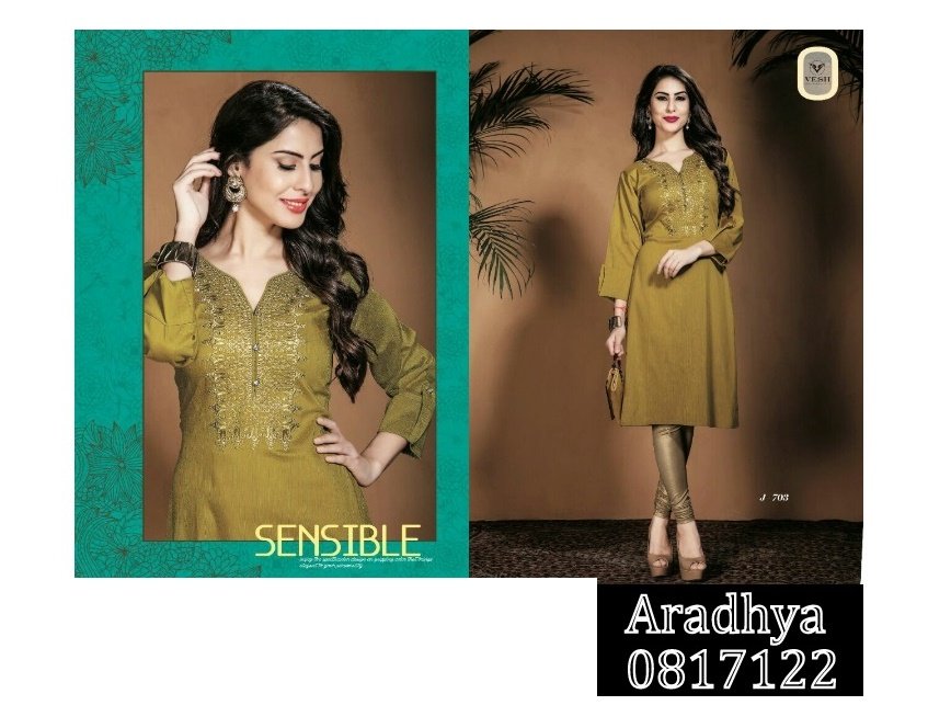 fancy kurti neck