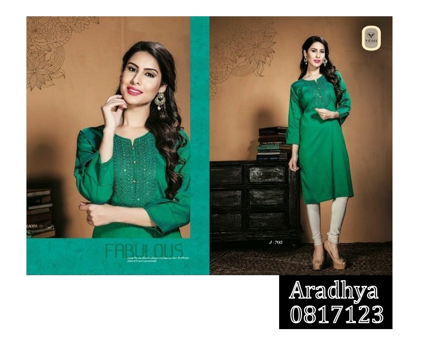 fancy kurti neck