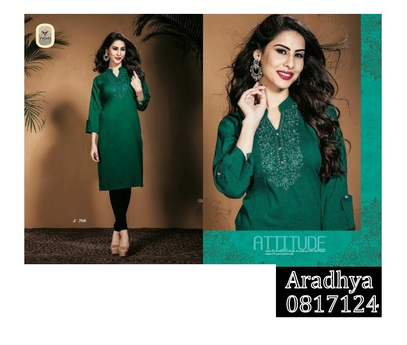 fancy kurti neck