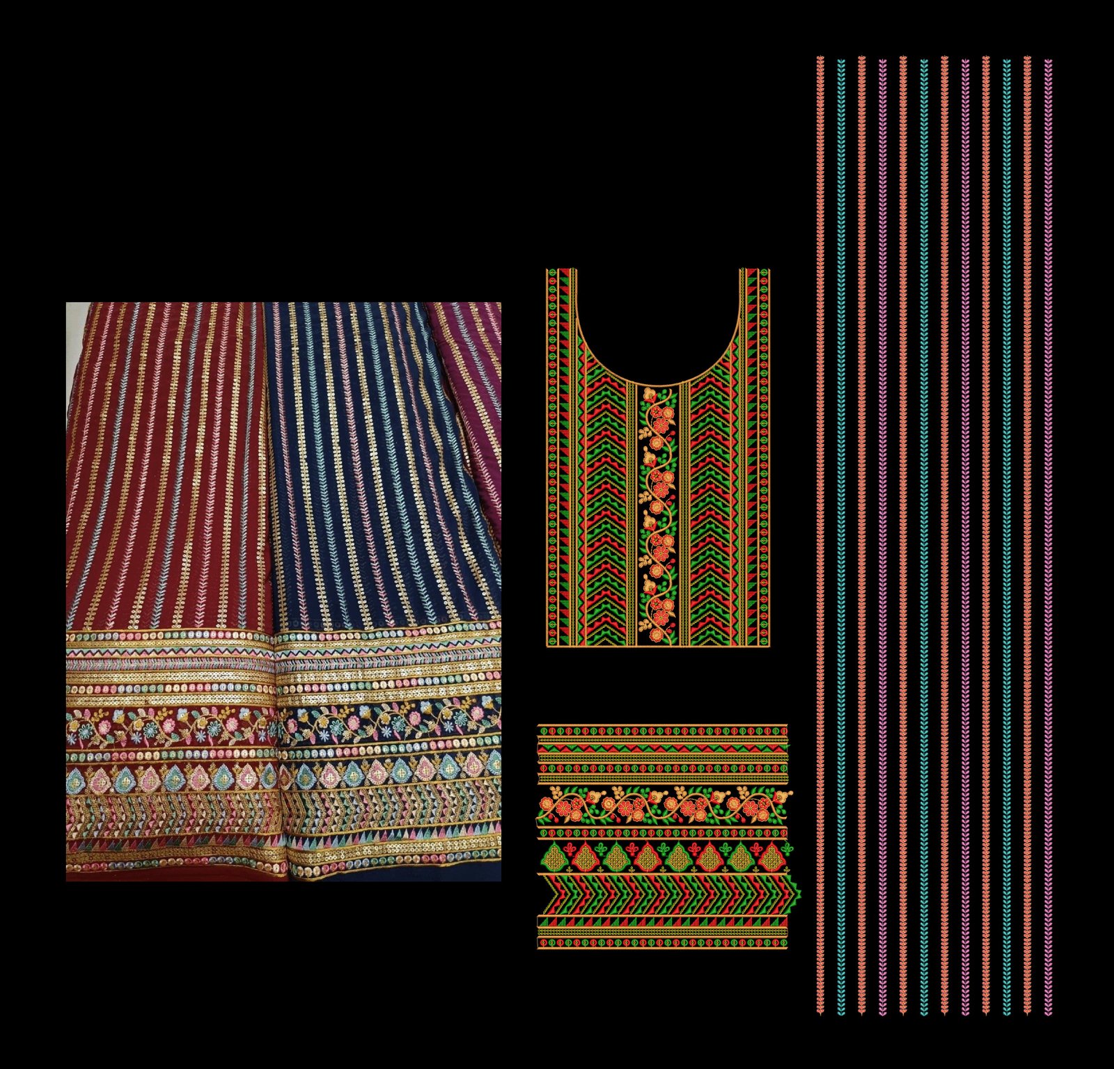 Sequince kurti