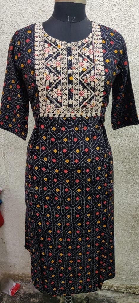 Cording kurti