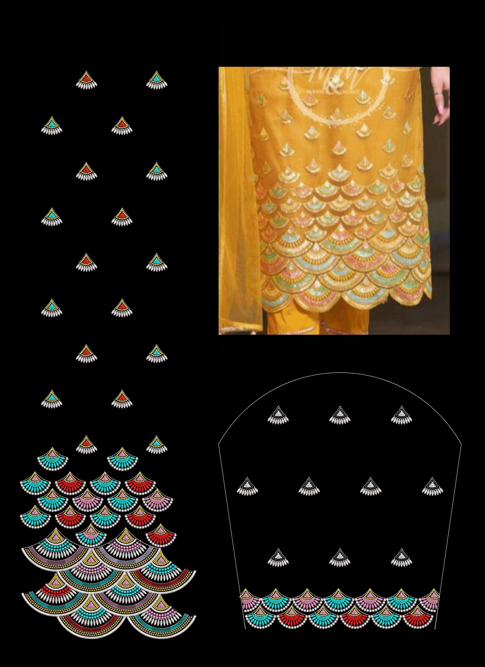 Sequince kurti