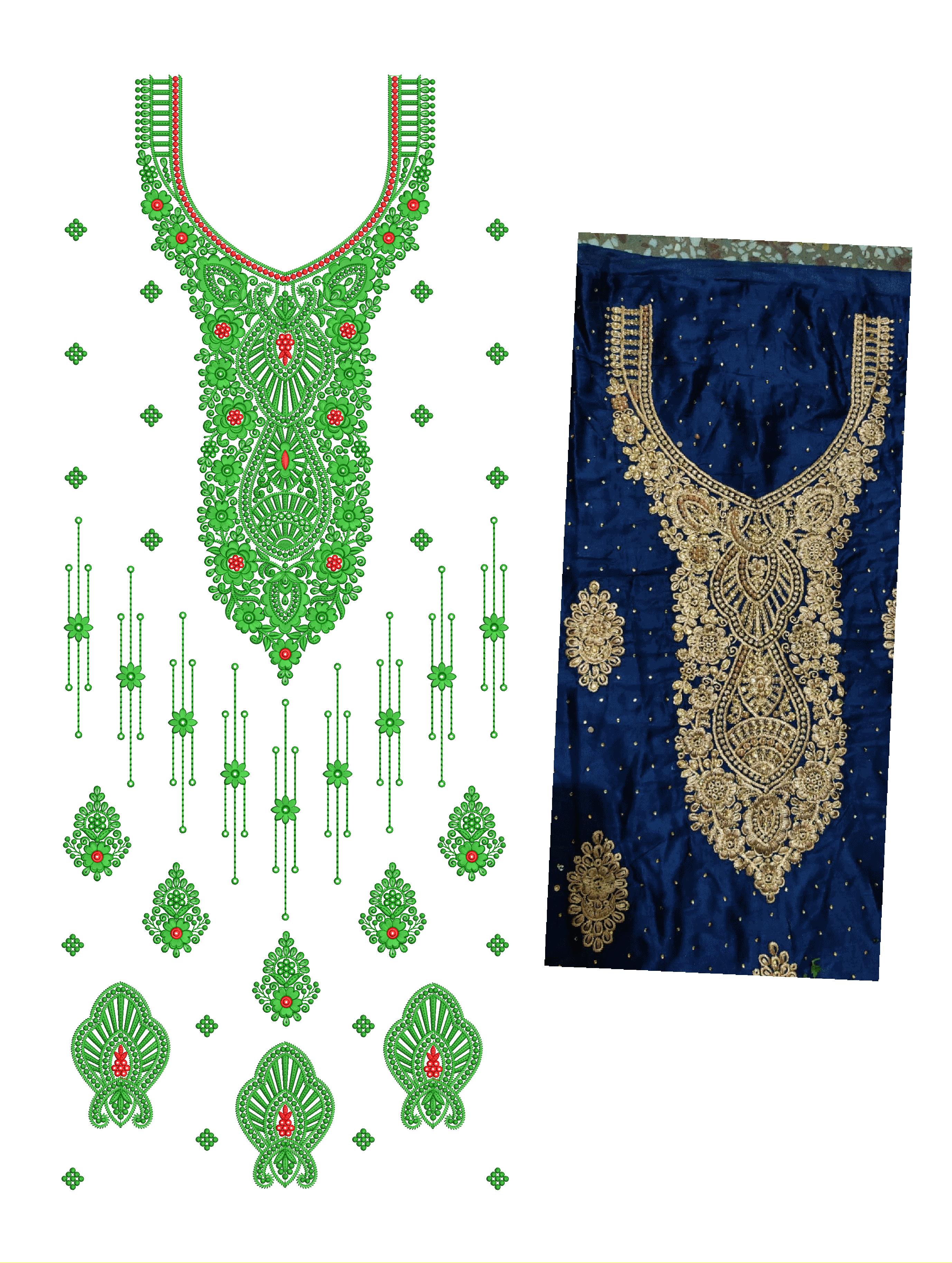 fancy neck  panel