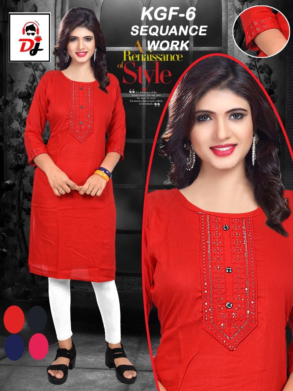 Sequince kurti