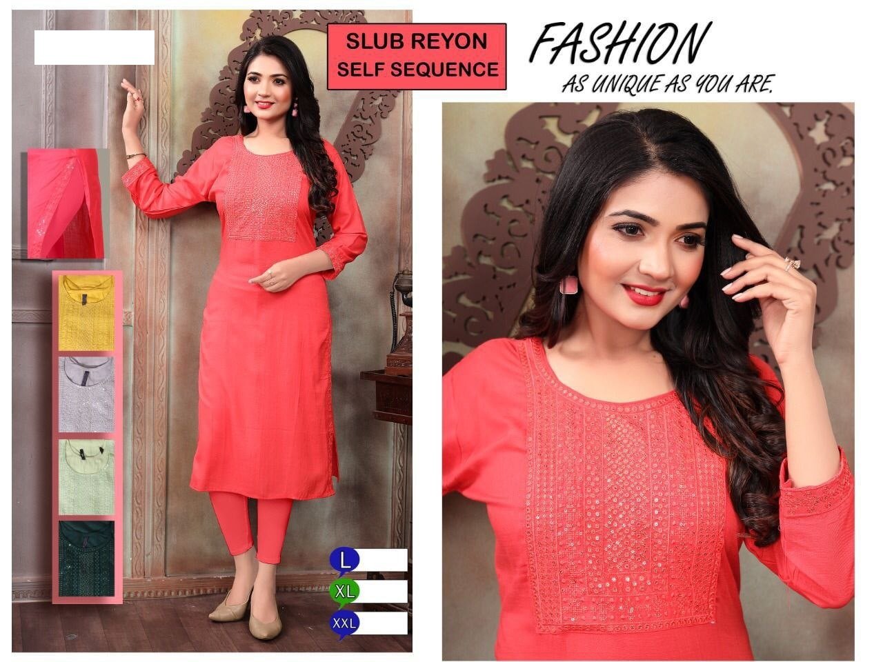 Sequince kurti