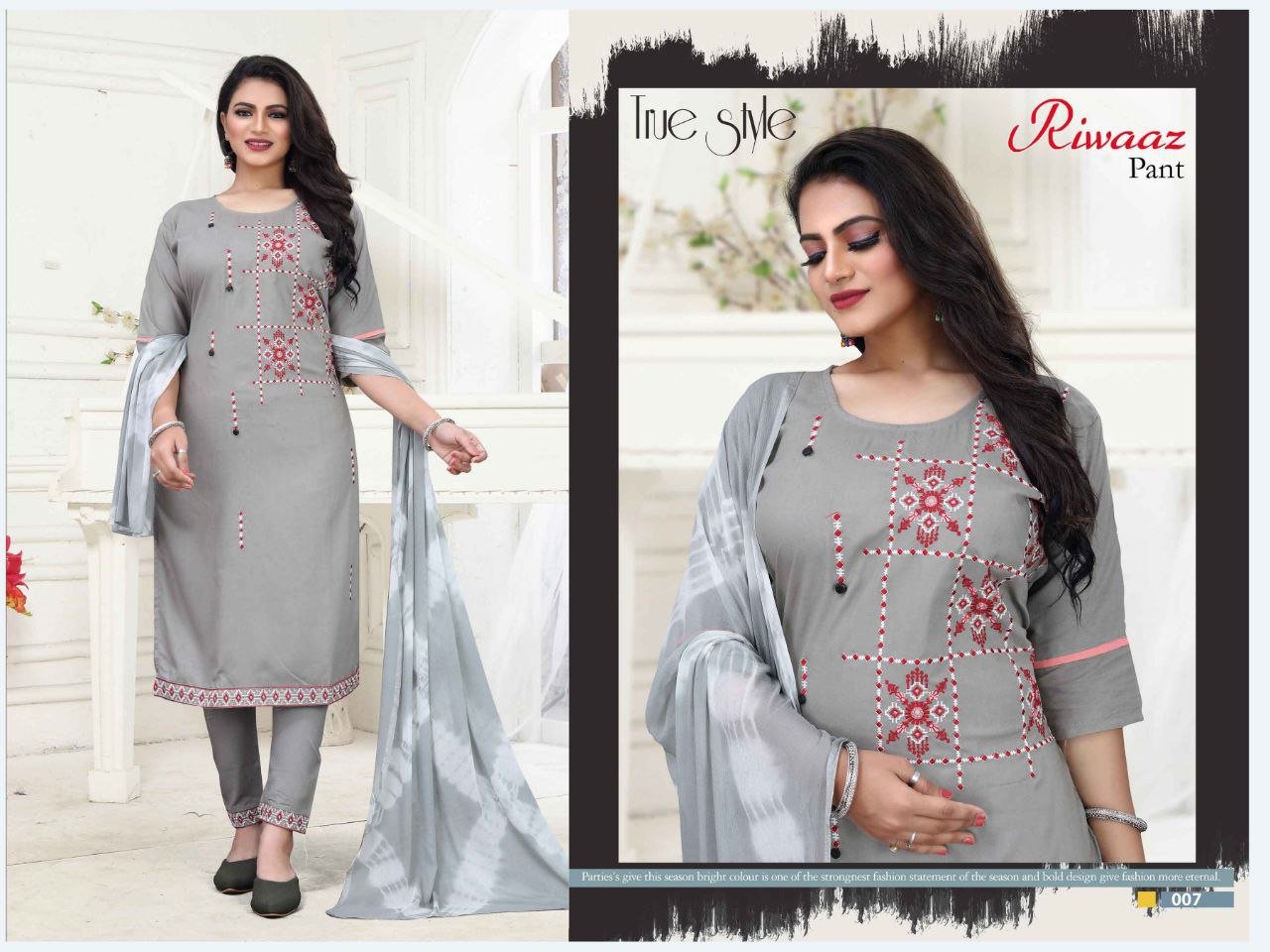 Fancy Kurti & Plazo