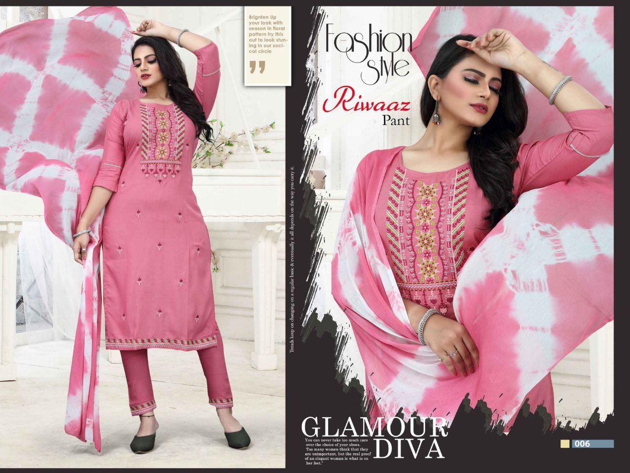 Fancy Kurti & Plazo