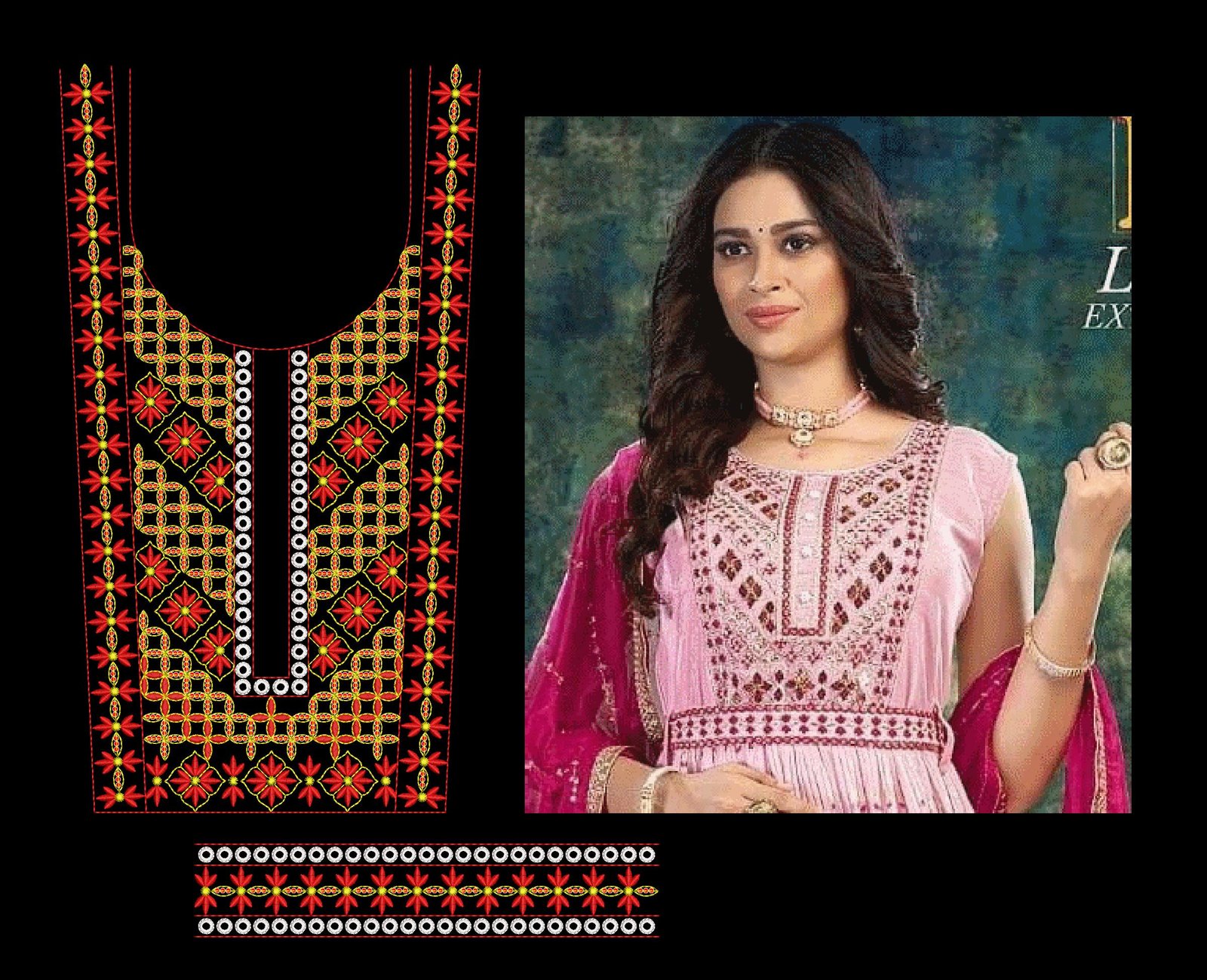 Sequince kurti