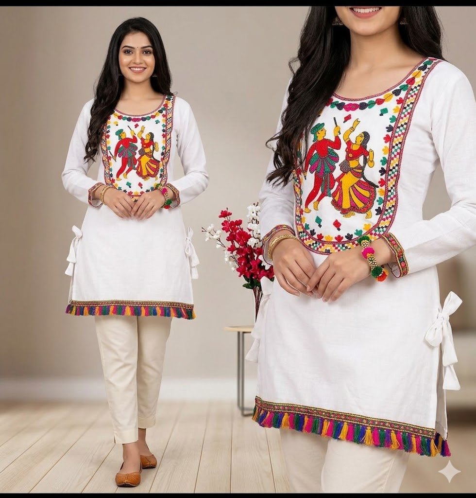 Fancy Kurti neck
