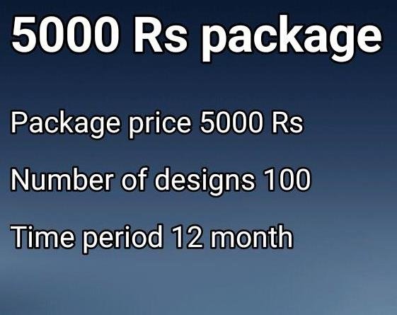 5000 Rs 100 Design 12 Month